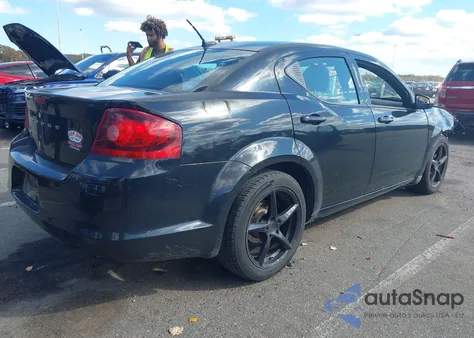 2013 Dodge Avenger Se z USA, uszkodzony, nr VIN 1C3CDZAB0DN537227